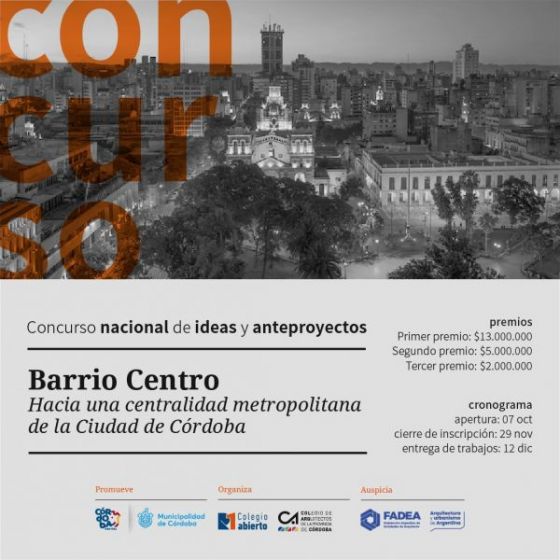 Convocan Al Concurso Nacional De Ideas Y Anteproyectos Plan De Barrio